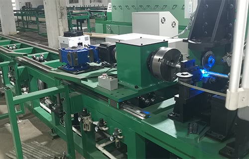 laser welding fin tube machine